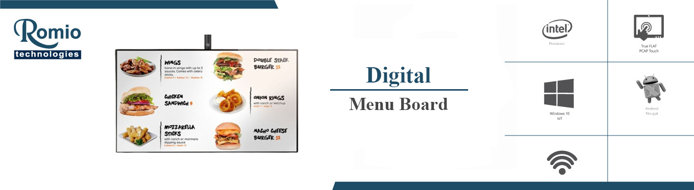 Digital Menu Boards In Delhi